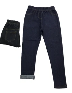 Leggin tejano felpado de niña 