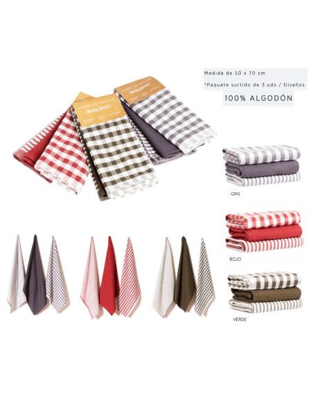 Paños de cocina [product.brand] 1 - Ropa para Bebé | dyley | 