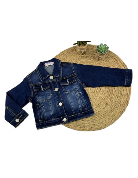 Chaqueta tejana infantil niña 