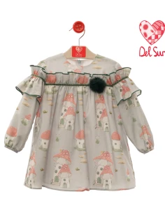 Vestido infantil otoño niña 