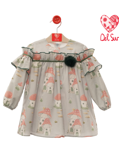Vestido infantil otoño niña 