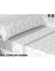 Juego sabanas coralina Modelo INDARA  2