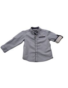 Camisa manga larga regulable niño 