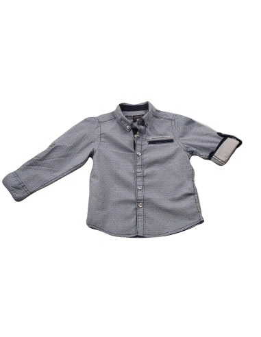 Camisa manga larga regulable niño 