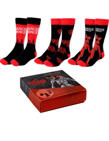 Calcetín mujer pack 3 Stranger Things 