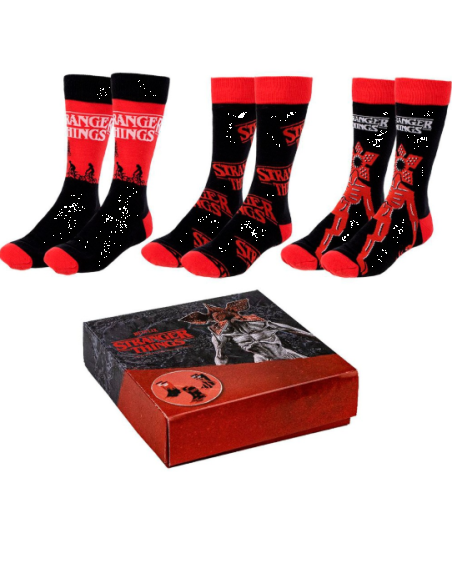Calcetín hombrepack 3 Stranger Things [product.brand] 1 - Ropa para Bebé | dyley | 
