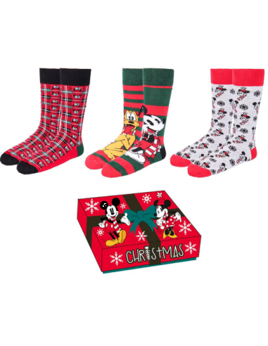 Calcetín hombre pack 3 Mickey 