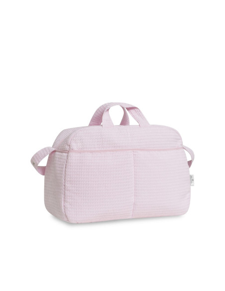Bolso maternal nido de abeja 