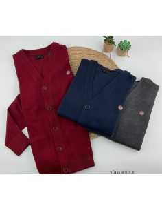 Chaqueta hombre punto 