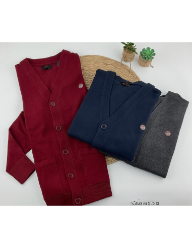 Chaqueta hombre punto 
