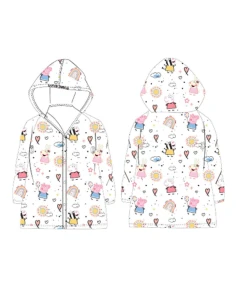 Chubasquero transparente Pepa pig 