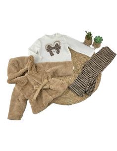 Conjunto de 3 piezas con cazadora niña [product.brand] 1 - Ropa para Bebé | dyley | 