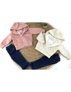 Conjunto de 2 piezas con chaqueta bebé niña [product.brand] 1 - Ropa para Bebé | dyley | 