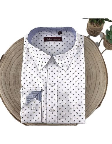 Camisa manga larga hombre 