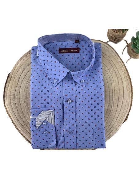Camisa manga larga hombre 