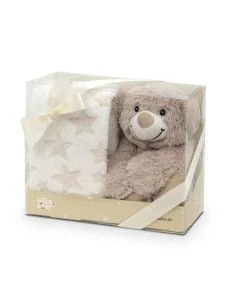 Manta estrella + peluche oso [product.brand] 1 - Ropa para Bebé | dyley | 