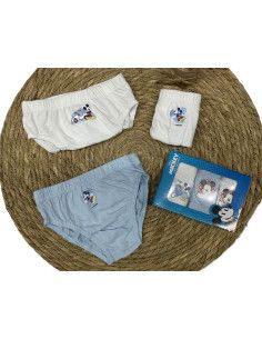 Slip 3 unidades Mickey [product.brand] 1 - Ropa para Bebé | dyley | 