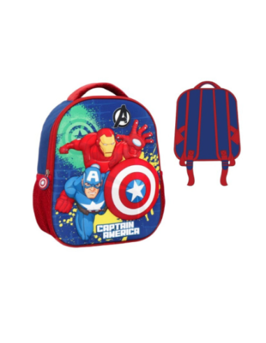 Mochila Capitán América 3D 