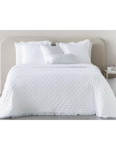 Colcha bouti blanca mod. ADELIA FUN&DECO 