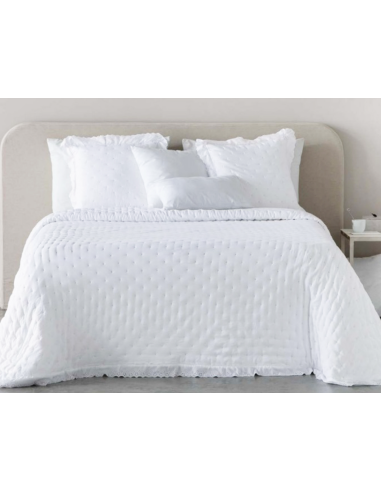 Colcha bouti blanca mod. ADELIA FUN&DECO 