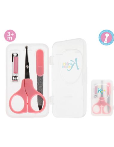Set 3 piezas manicura recién nacido 
