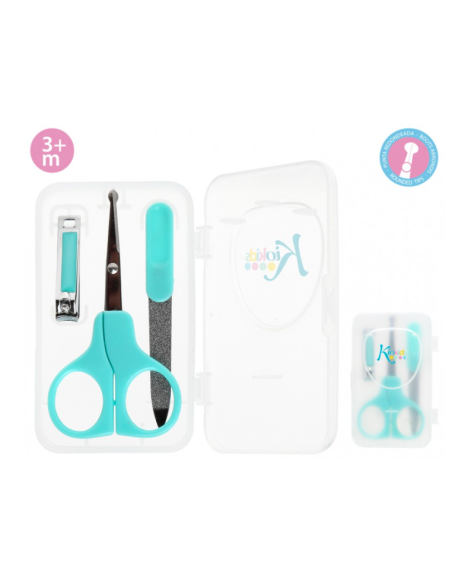 Set 3 piezas manicura recién nacido 