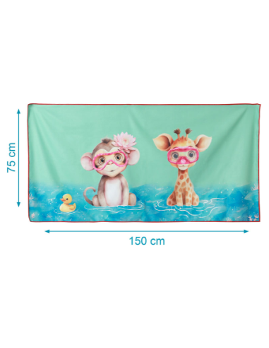 Toalla + bolsa red infantil 