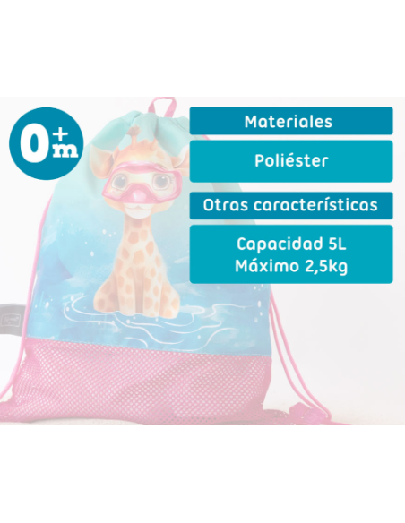 Mochila playa niña 
