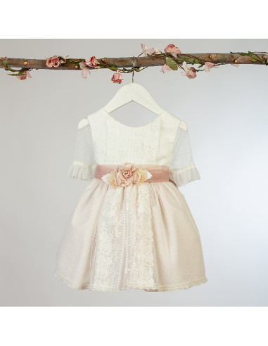Vestido infantil ceremonia niña 