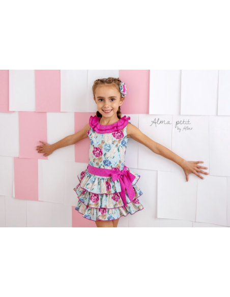 Vestido de vestir estampado niña [product.brand] 1 - Ropa para Bebé | dyley | 