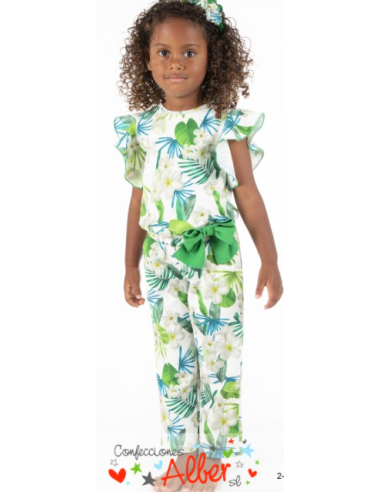 Mono pantalón largo de niña [product.brand] 1 - Ropa para Bebé | dyley | 