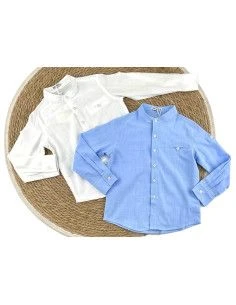 Camisa manga larga cuello mao niño [product.brand] 1 - Ropa para Bebé | dyley | 