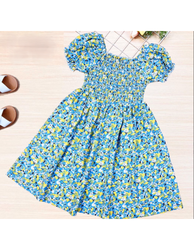 Vestido manga corta estampado niña [product.brand] 1 - Ropa para Bebé | dyley | 