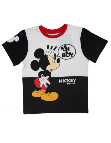 Camiseta manga corta Mickey niño 