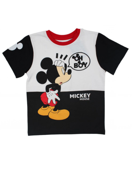 Camiseta manga corta Mickey niño 
