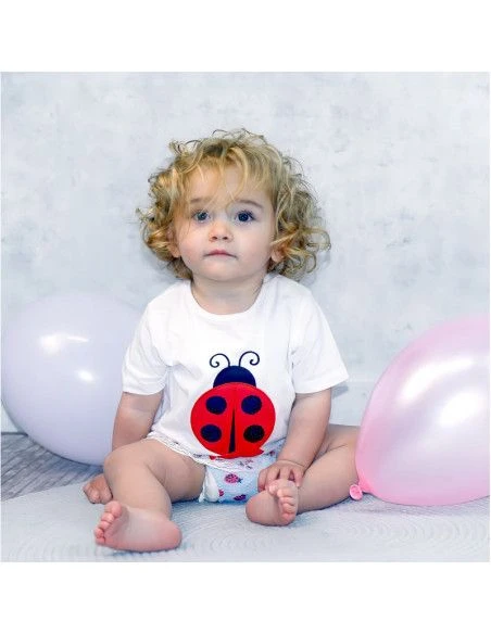 Conjunto baño mariquita bebé niña [product.brand] 1 - Ropa para Bebé | dyley | 