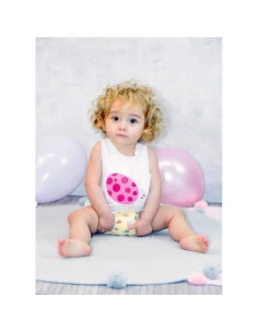 Conjunto baño tortuga bebé niña 