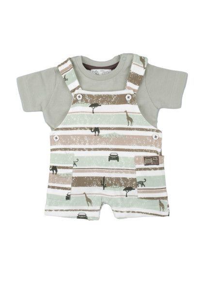 Conjunto peto safari bebé niño [product.brand] 2 - Ropa para Bebé | dyley | 