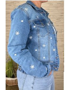 Chaqueta tejana mujer  2