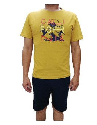 Pijama manga corta california hombre [product.brand] 1 - Ropa para Bebé | dyley | 