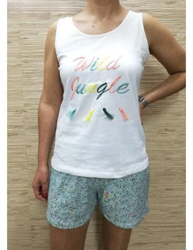 Pijama sin manga jungle mujer [product.brand] 1 - Ropa para Bebé | dyley | 