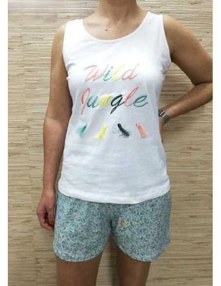 Pijama sin manga jungle mujer [product.brand] 1 - Ropa para Bebé | dyley | 