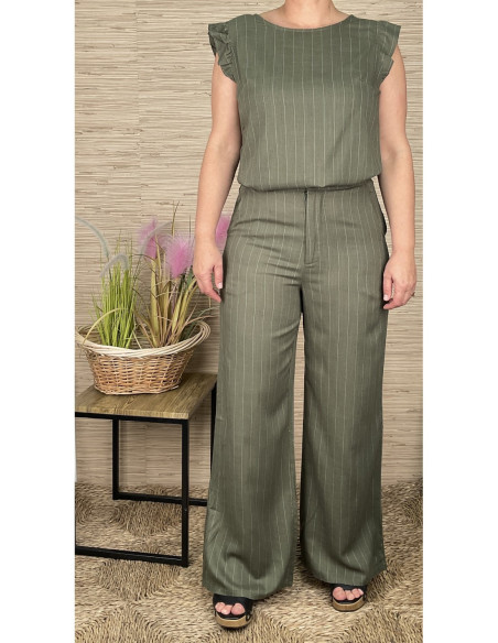 Conjunto rayas mujer 