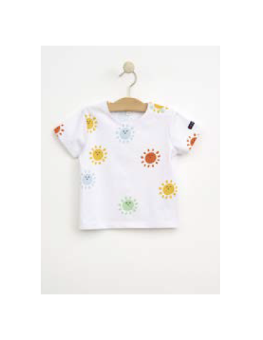 Camiseta manga corta soles bebé [product.brand] 1 - Ropa para Bebé | dyley | 