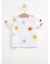Camiseta manga corta soles bebé 