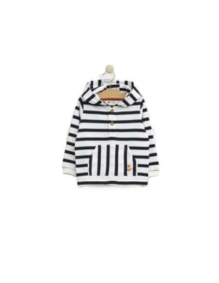 Sudadera manga larga rayas bebé niño 