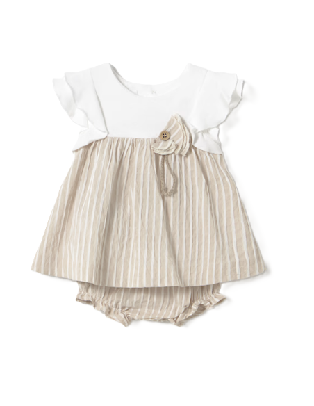 Vestido rayas bebé niña [product.brand] 1 - Ropa para Bebé | dyley | 