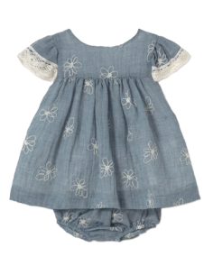 Vestido bordado bebé niña [product.brand] 1 - Ropa para Bebé | dyley | 
