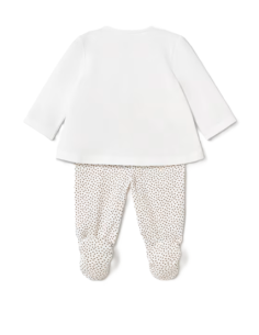 Conjunto polaina 2 piezas bebé niña  2