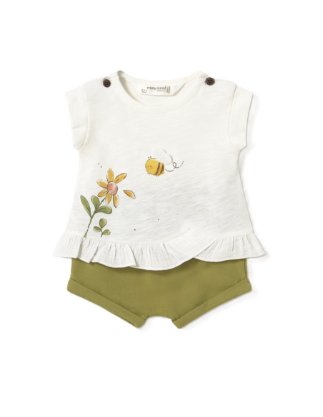 Conjunto 2 piezas bebé niña 